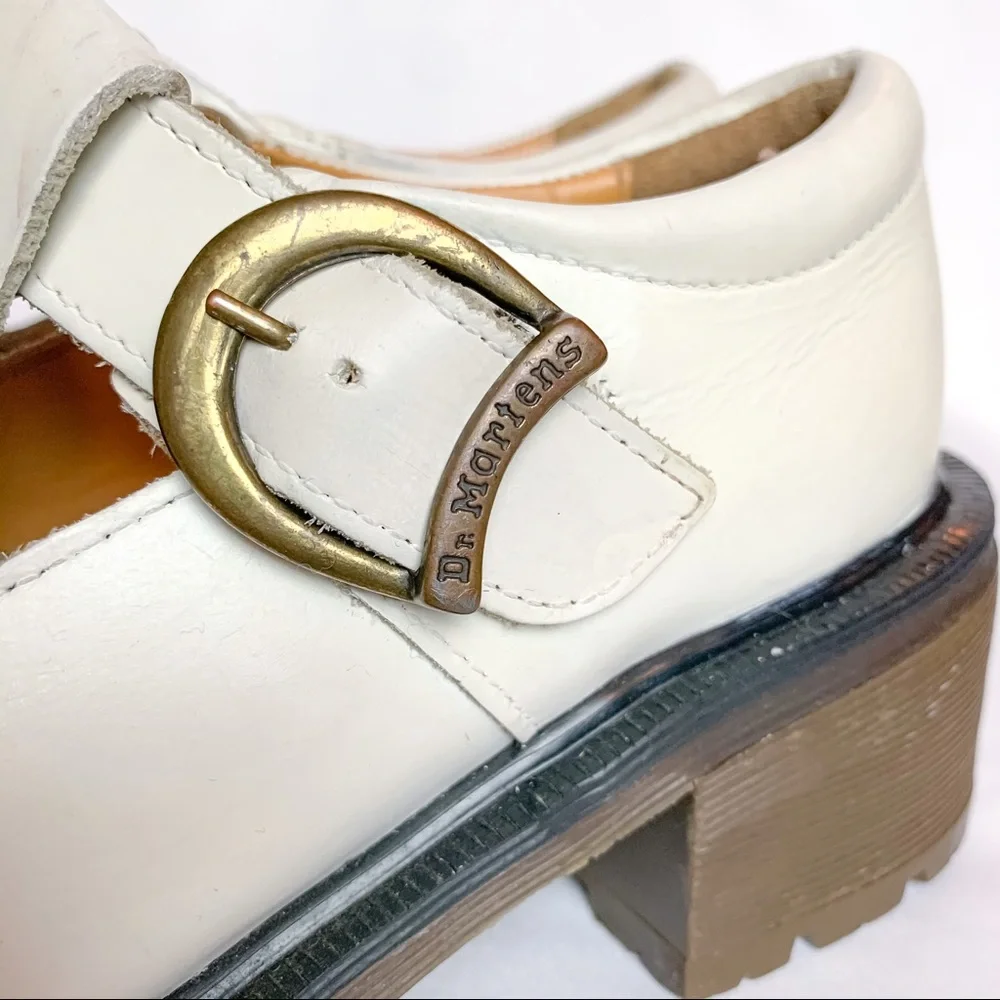 White Dr Martens Vintage - Picture 7 of 9